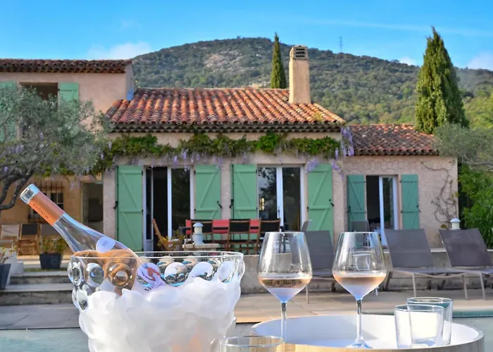 Villa For 10 Pool 5 Suites Grimaud *